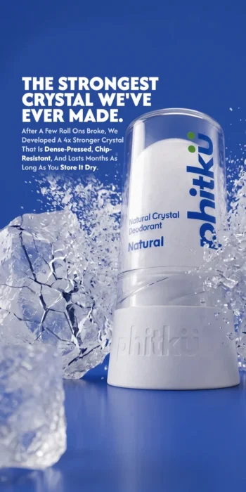 Alum Natural Crystal Roll-On Stick - Natural