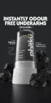 Alum Natural Crystal Roll-On Stick - Charcoal